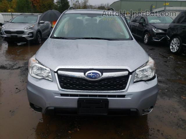 2016 Subaru Forester 2.5i Premium Silver vin: JF2SJAGC2GH558571