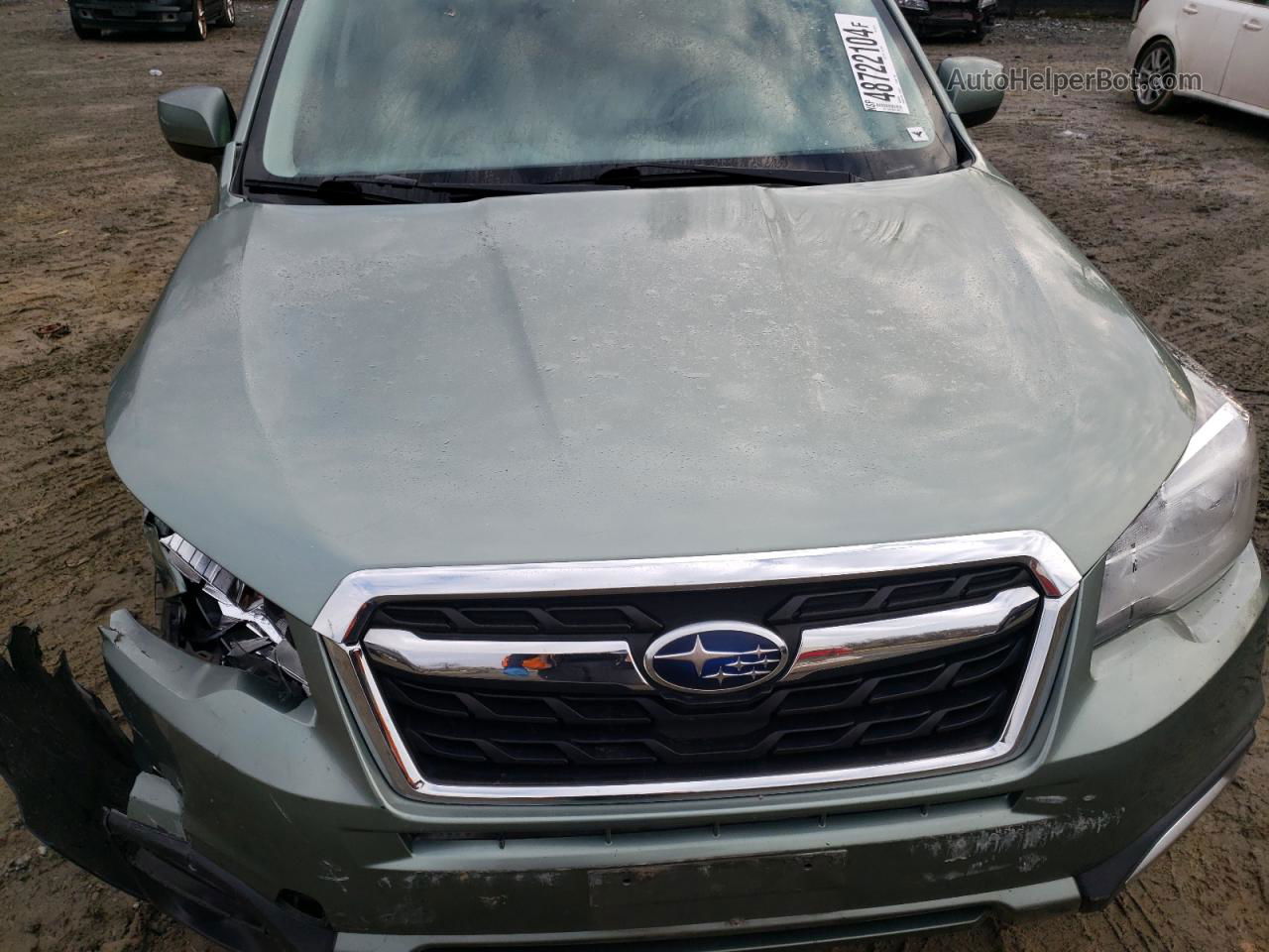 2017 Subaru Forester 2.5i Premium Green vin: JF2SJAGC2HH806416