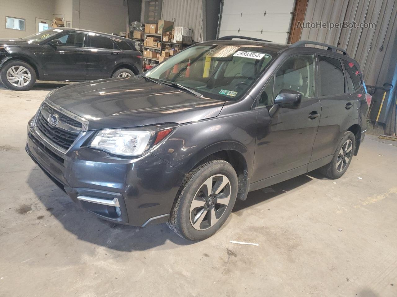 2018 Subaru Forester 2.5i Premium Black vin: JF2SJAGC2JH523648