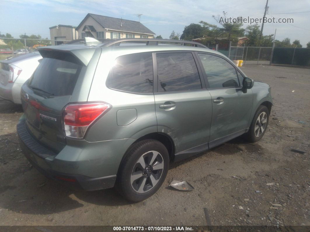 2018 Subaru Forester Premium Green vin: JF2SJAGC2JH573515