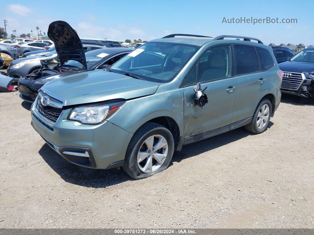 2018 Subaru Forester 2.5i Premium Green vin: JF2SJAGC3JH586676