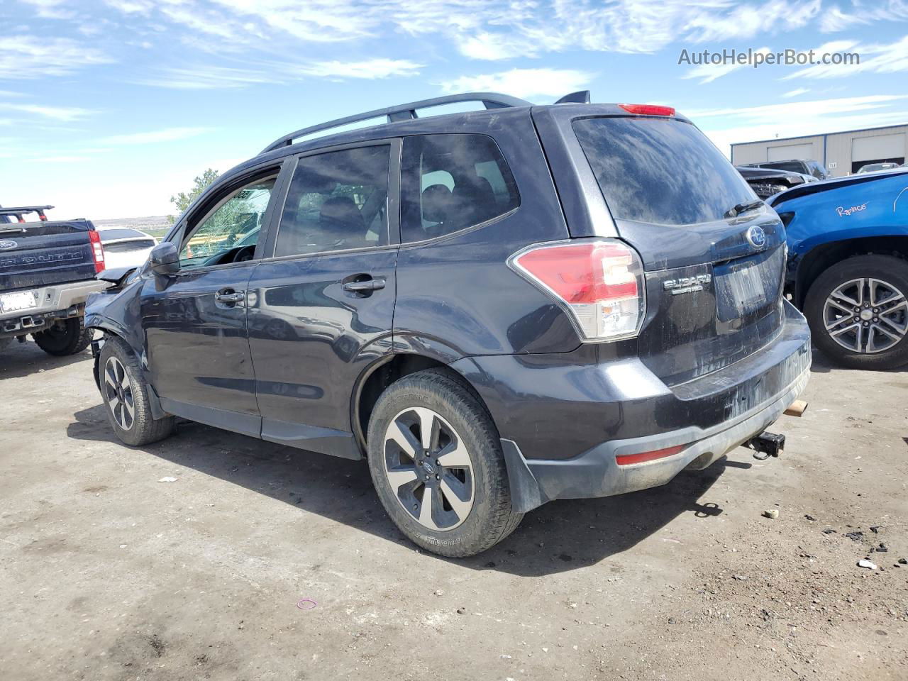 2017 Subaru Forester 2.5i Premium Black vin: JF2SJAGC4HH435338