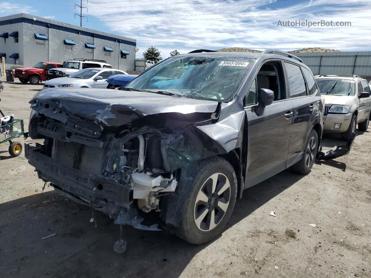 2017 Subaru Forester 2.5i Premium Black vin: JF2SJAGC4HH435338