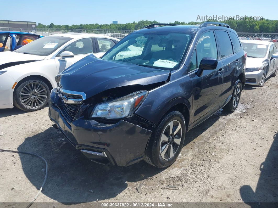 2017 Subaru Forester 2.5i Premium Blue vin: JF2SJAGC4HH588141