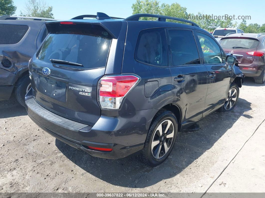 2017 Subaru Forester 2.5i Premium Синий vin: JF2SJAGC4HH588141