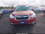 2018 Subaru Forester 2.5i Premium Red vin: JF2SJAGC4JH518967