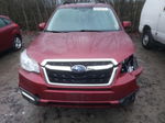 2018 Subaru Forester 2.5i Premium Burgundy vin: JF2SJAGC4JH545540