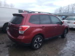 2018 Subaru Forester 2.5i Premium Burgundy vin: JF2SJAGC4JH545540