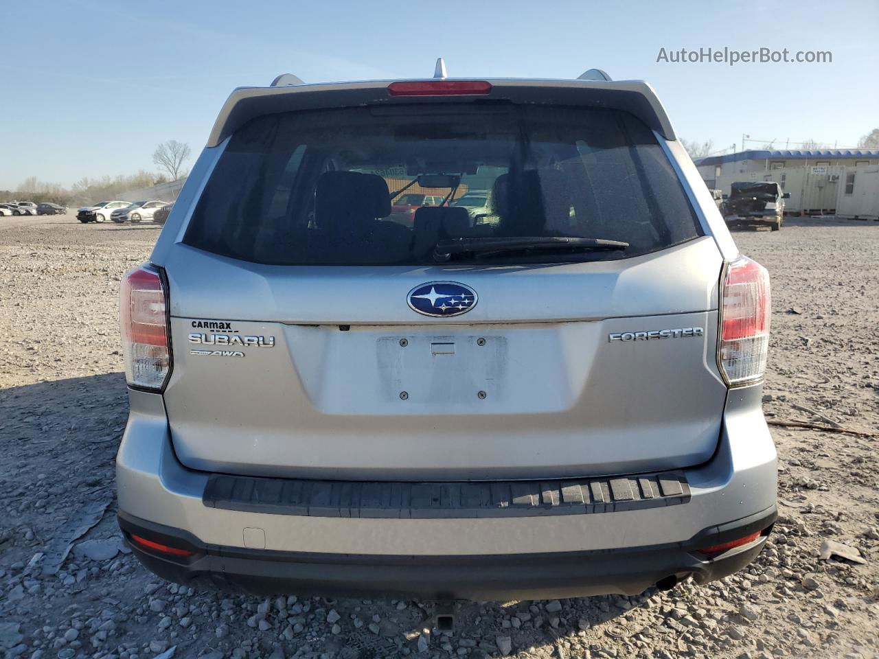 2018 Subaru Forester 2.5i Premium Silver vin: JF2SJAGC5JH418702