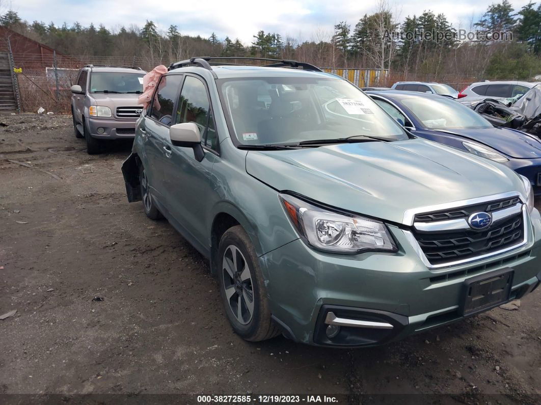 2018 Subaru Forester 2.5i Premium Green vin: JF2SJAGC5JH508657