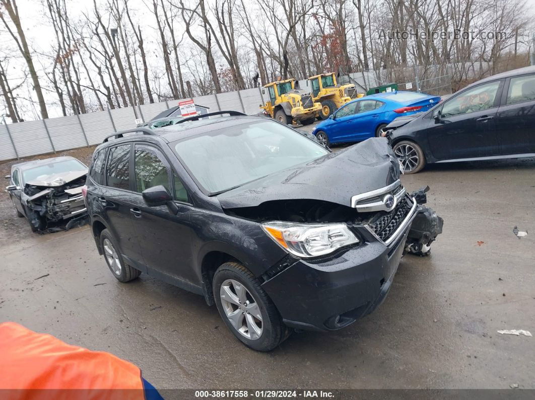 2016 Subaru Forester 2.5i Premium Gray vin: JF2SJAGC6GH524486