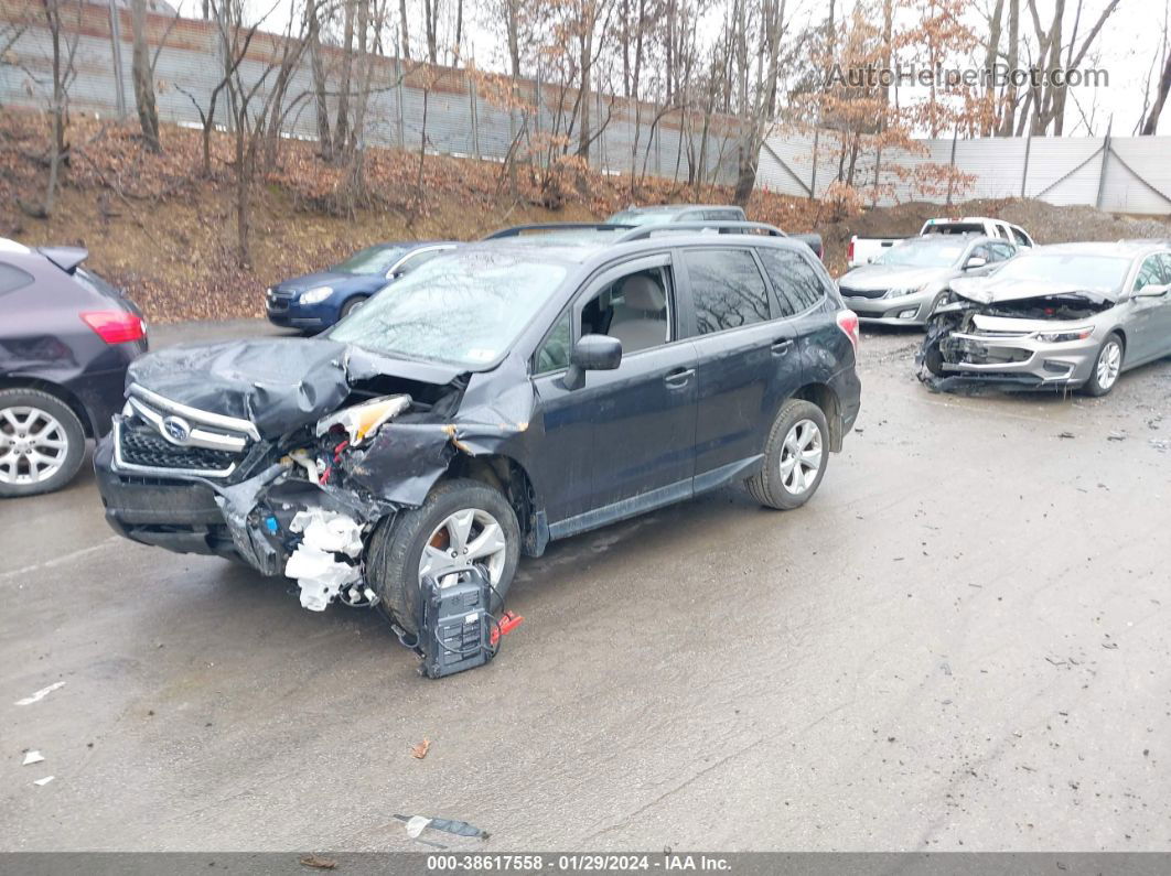 2016 Subaru Forester 2.5i Premium Gray vin: JF2SJAGC6GH524486