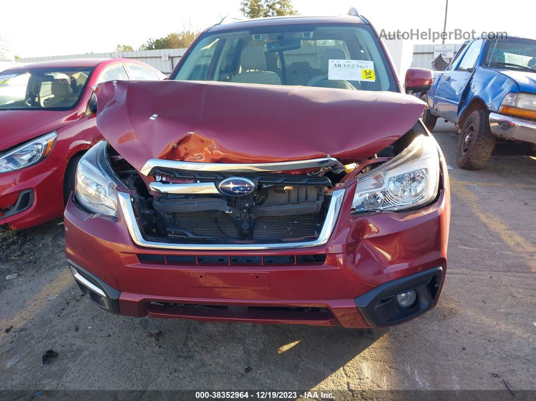 2017 Subaru Forester 2.5i Premium Red vin: JF2SJAGC6HH464730