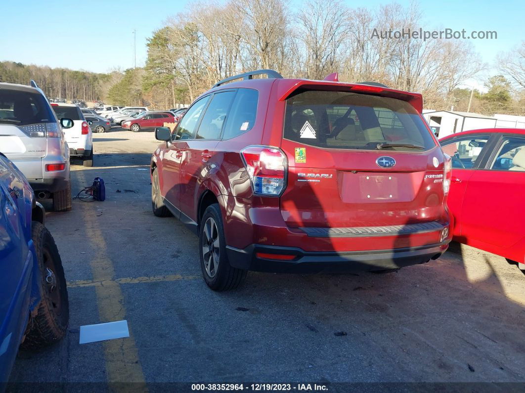 2017 Subaru Forester 2.5i Premium Red vin: JF2SJAGC6HH464730