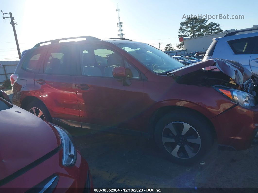 2017 Subaru Forester 2.5i Premium Red vin: JF2SJAGC6HH464730