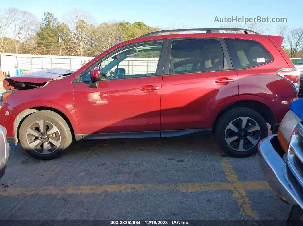 2017 Subaru Forester 2.5i Premium Red vin: JF2SJAGC6HH464730