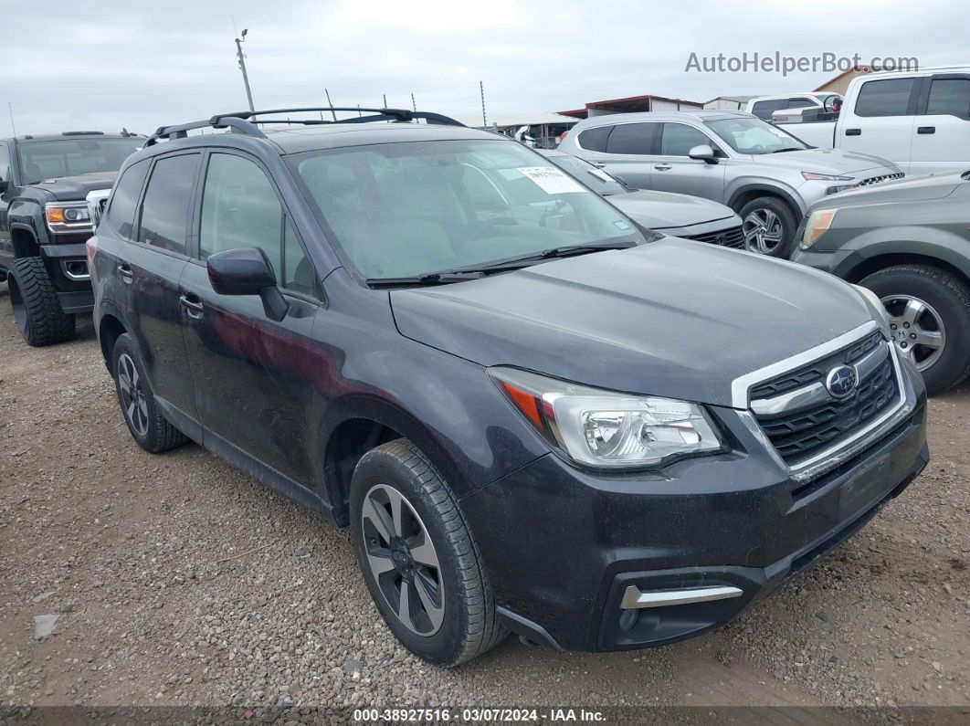 2018 Subaru Forester 2.5i Premium Черный vin: JF2SJAGC6JH499483