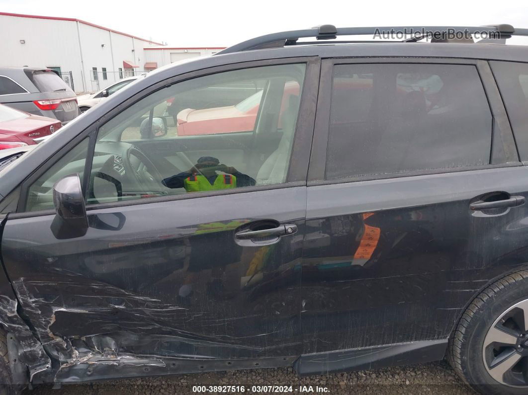 2018 Subaru Forester 2.5i Premium Черный vin: JF2SJAGC6JH499483