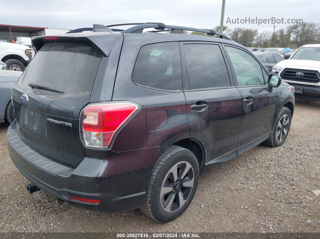 2018 Subaru Forester 2.5i Premium Черный vin: JF2SJAGC6JH499483