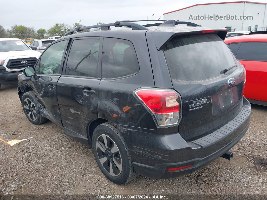 2018 Subaru Forester 2.5i Premium Черный vin: JF2SJAGC6JH499483