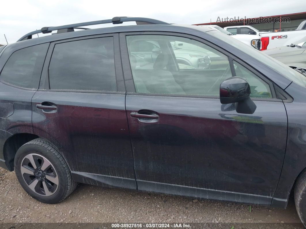 2018 Subaru Forester 2.5i Premium Черный vin: JF2SJAGC6JH499483