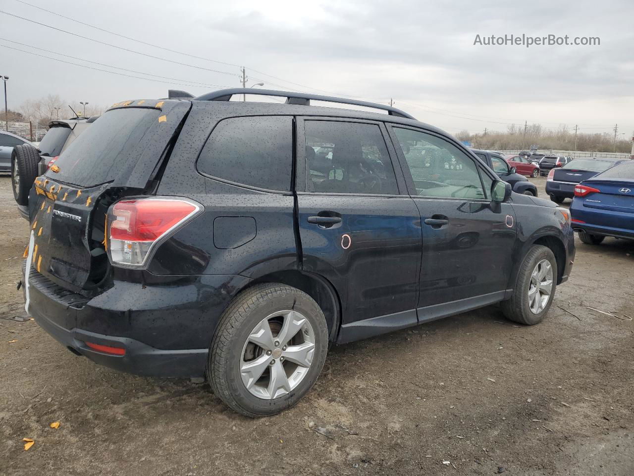 2018 Subaru Forester 2.5i Premium Black vin: JF2SJAGC6JH557298