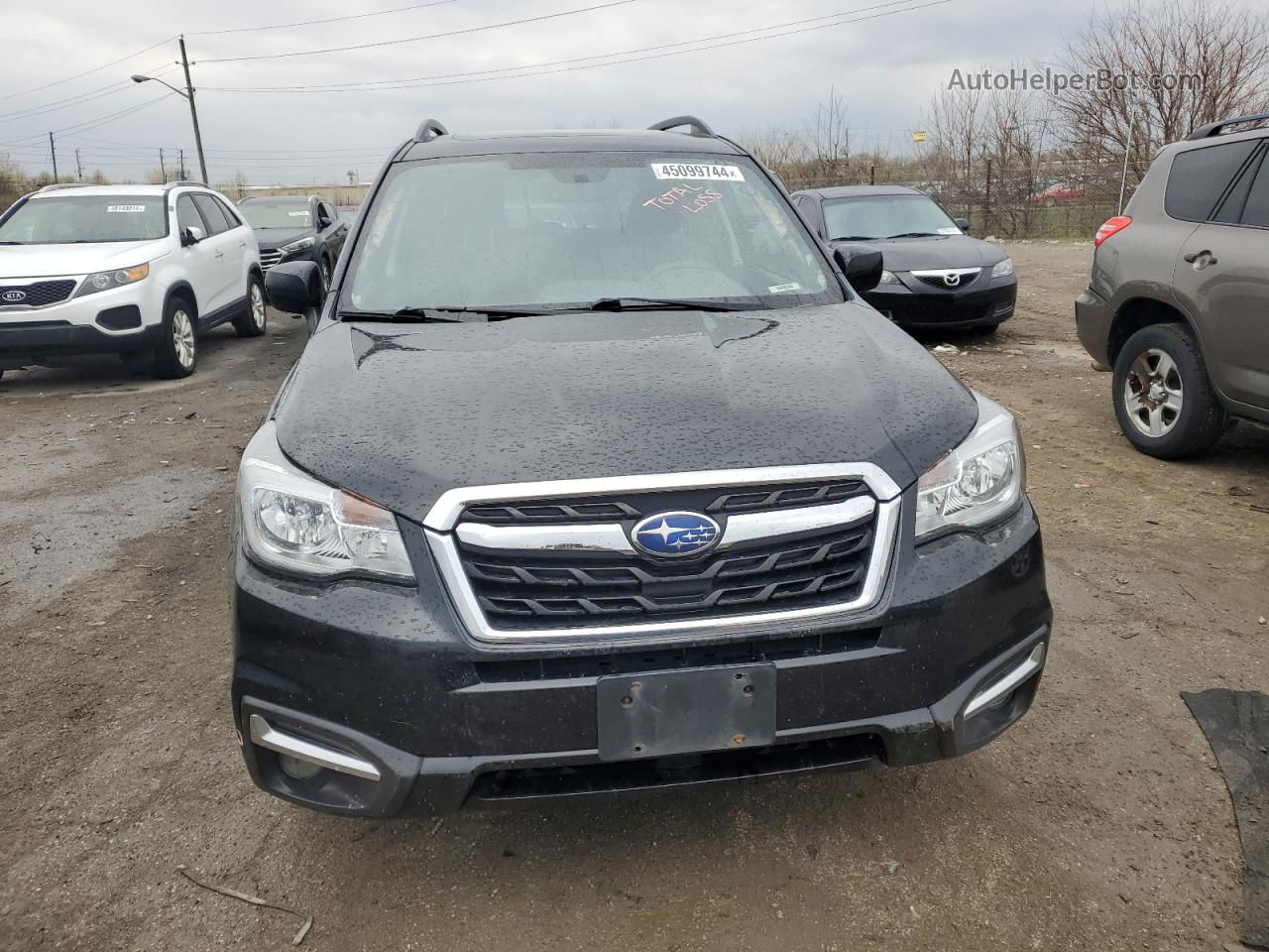 2018 Subaru Forester 2.5i Premium Black vin: JF2SJAGC6JH557298