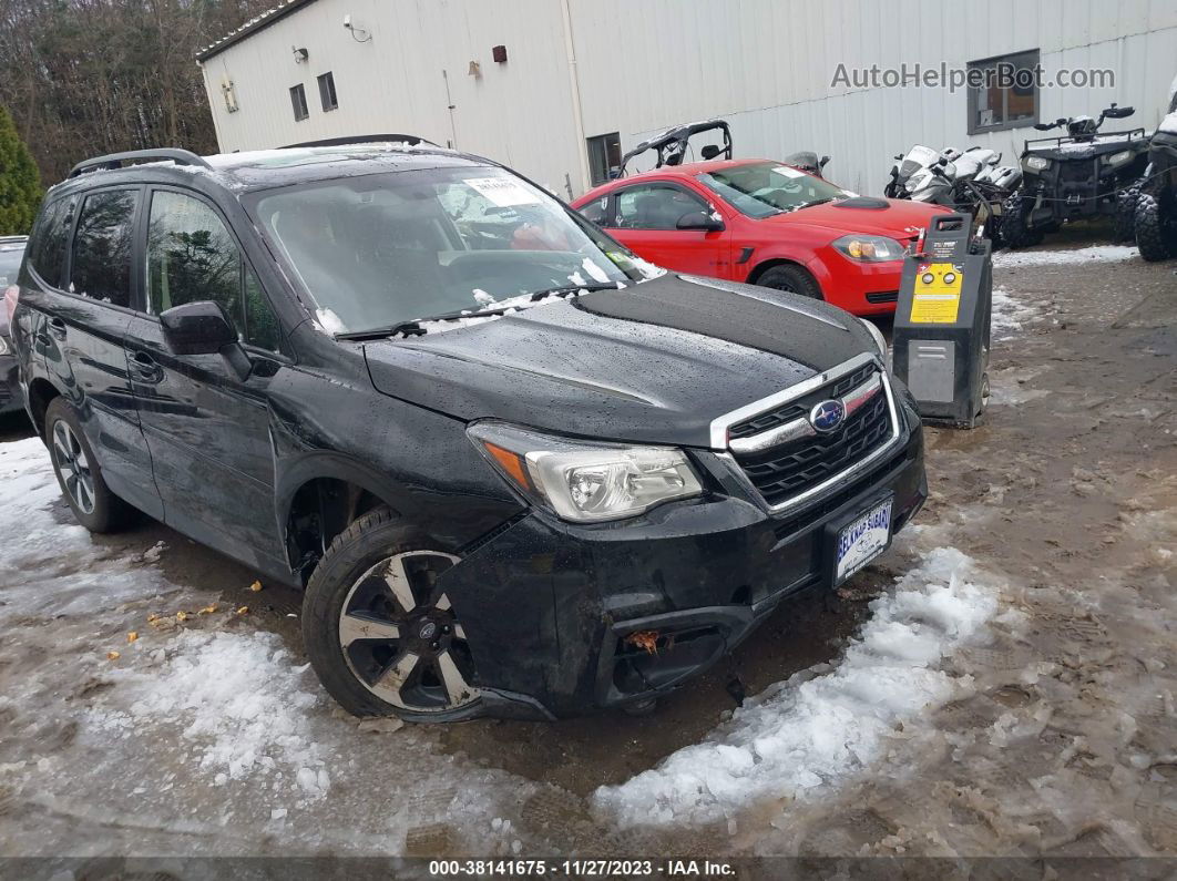 2017 Subaru Forester 2.5i Premium Black vin: JF2SJAGC7HH445426