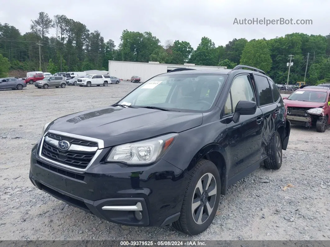 2018 Subaru Forester 2.5i Premium Black vin: JF2SJAGC7JH606914