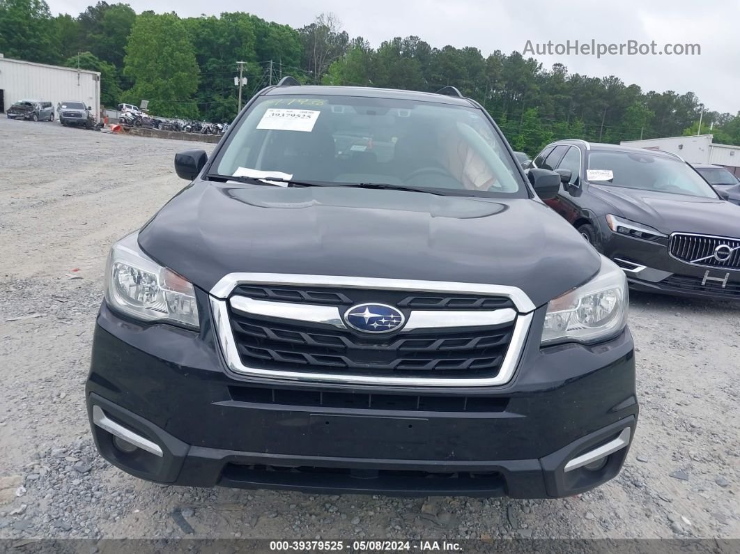 2018 Subaru Forester 2.5i Premium Black vin: JF2SJAGC7JH606914