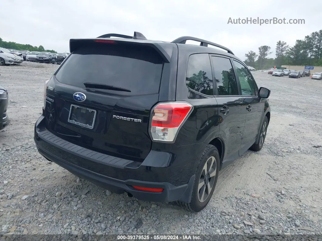 2018 Subaru Forester 2.5i Premium Черный vin: JF2SJAGC7JH606914