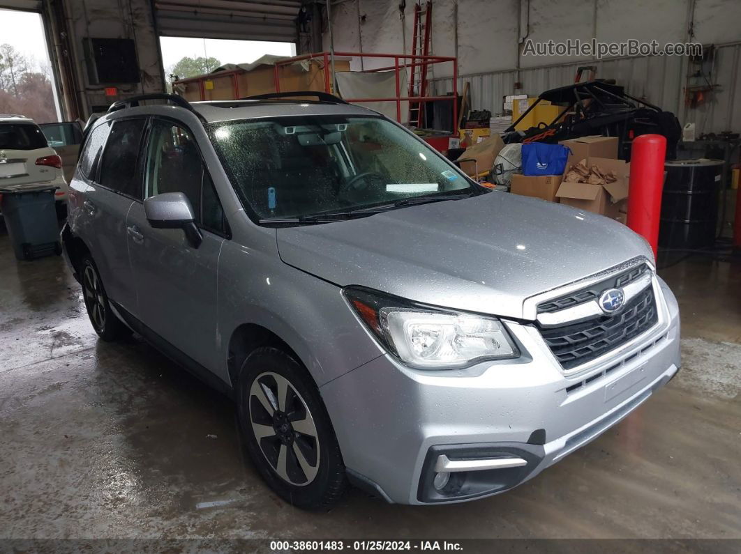 2018 Subaru Forester 2.5i Premium Gray vin: JF2SJAGC8JH413087