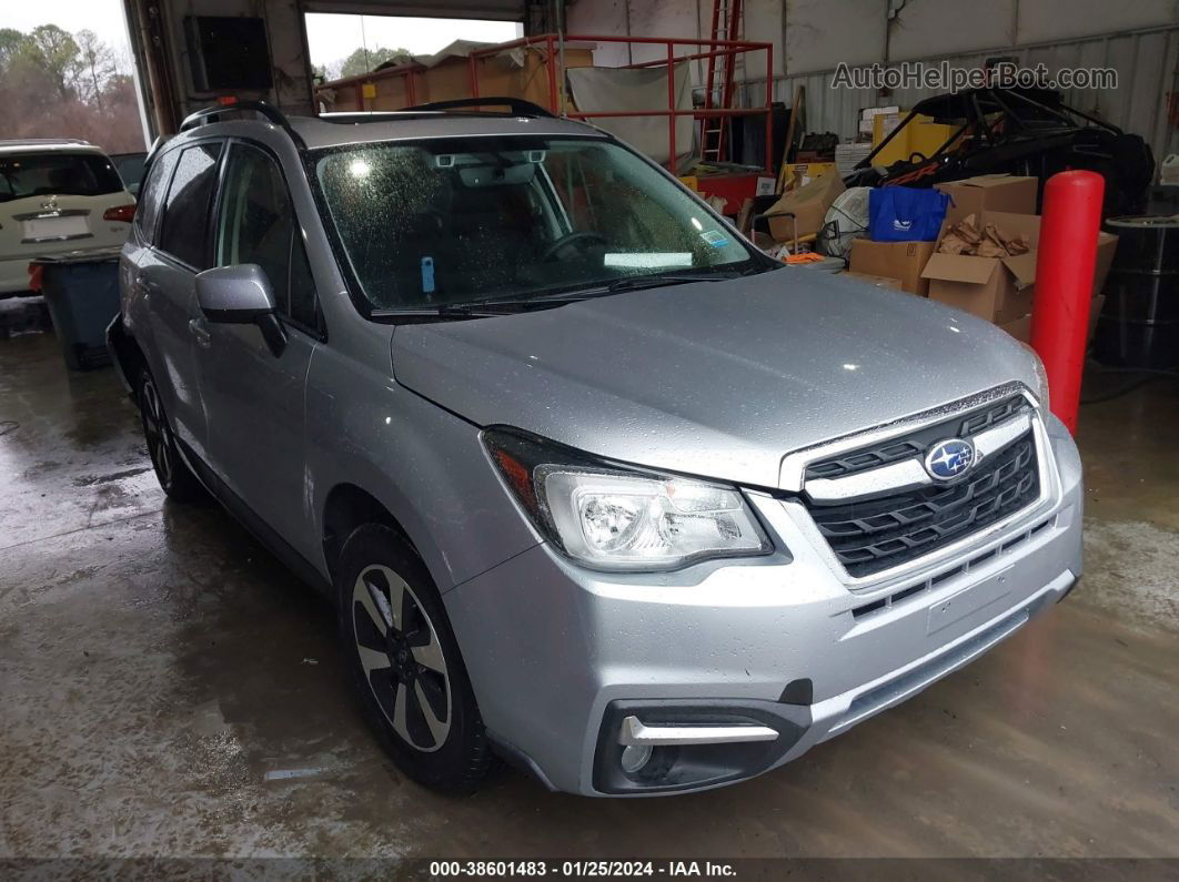 2018 Subaru Forester 2.5i Premium Gray vin: JF2SJAGC8JH413087