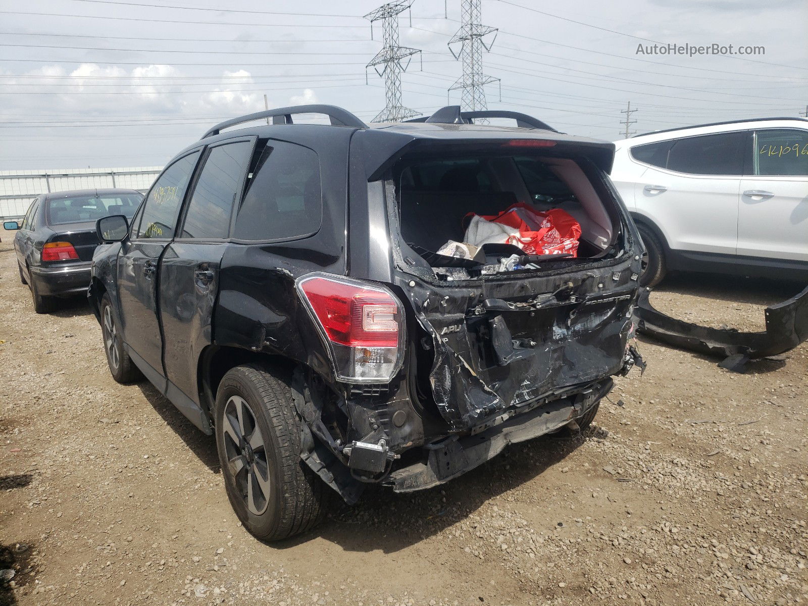 2018 Subaru Forester 2.5i Premium Black vin: JF2SJAGC8JH485634