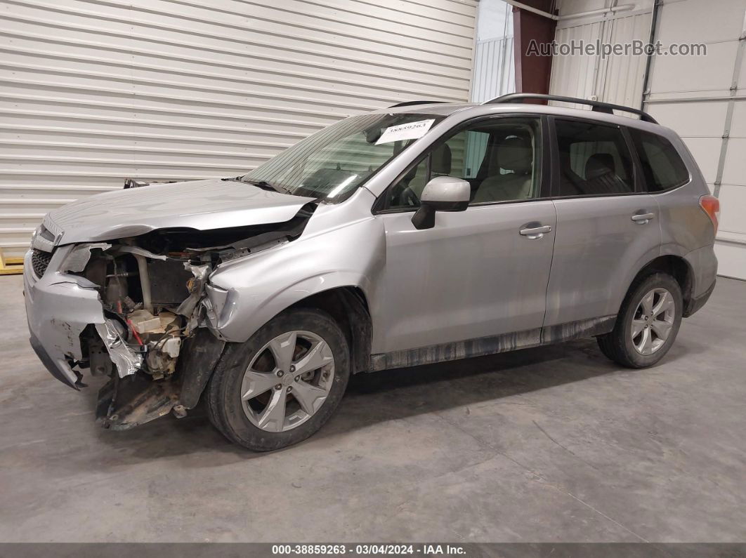 2016 Subaru Forester 2.5i Premium Серебряный vin: JF2SJAGC9GH403502