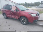 2018 Subaru Forester 2.5i Premium Red vin: JF2SJAGC9JH427838