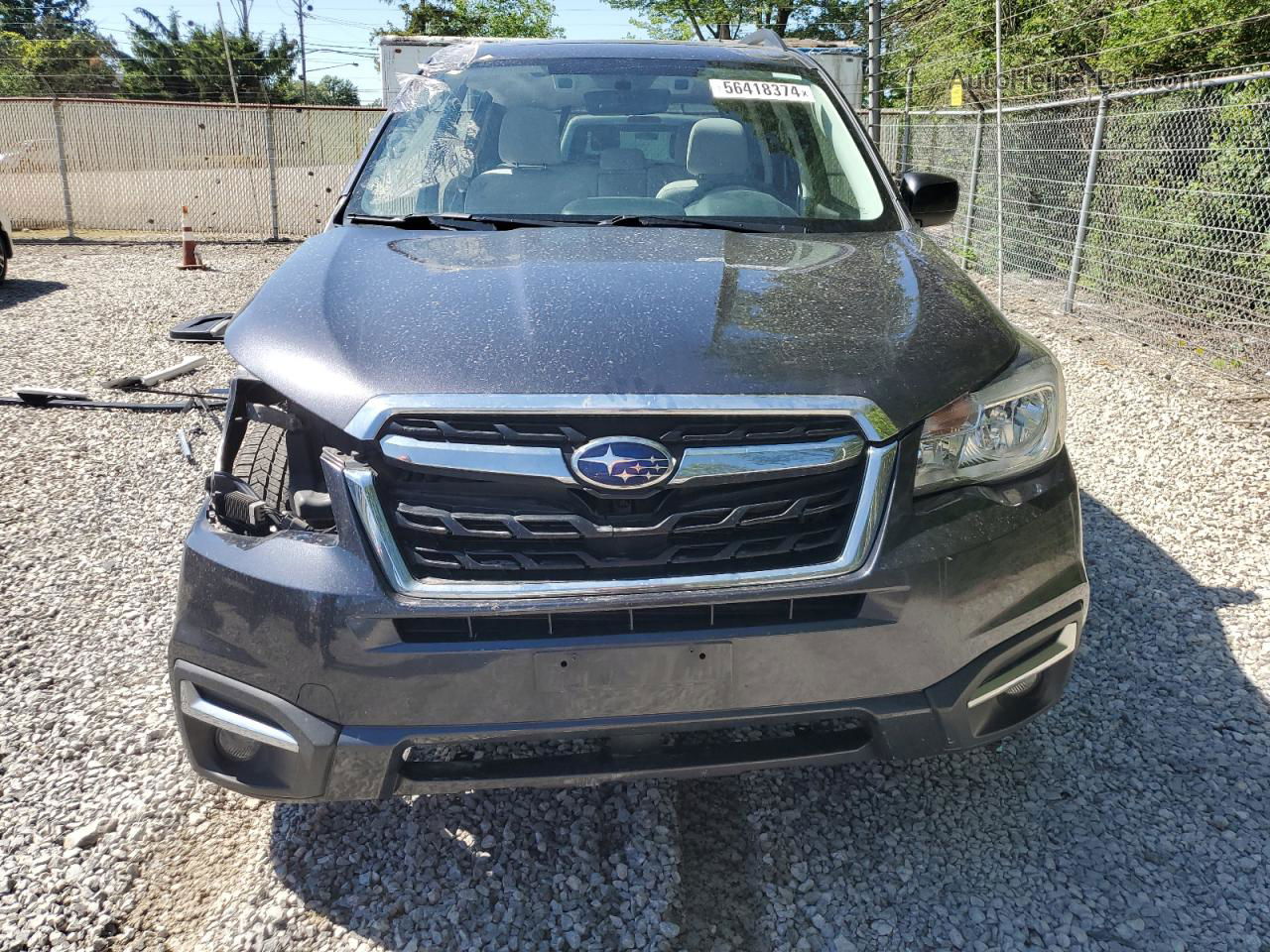 2017 Subaru Forester 2.5i Premium Charcoal vin: JF2SJAGCXHH486701