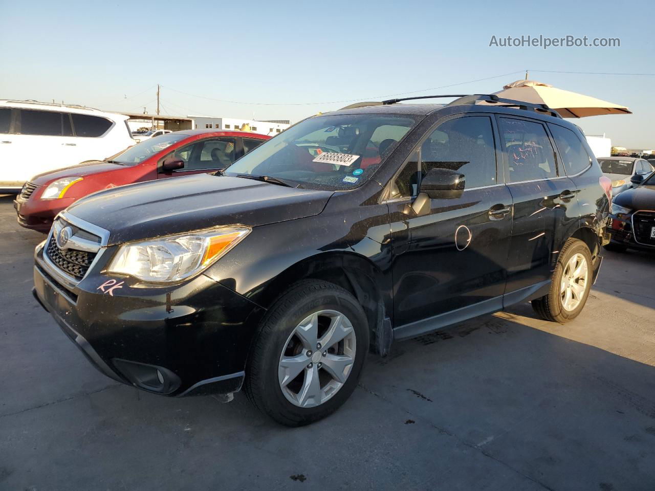 2016 Subaru Forester 2.5i Limited Black vin: JF2SJAHC0GH440582