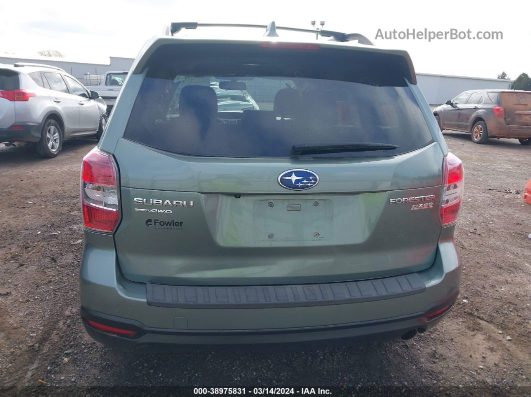 2016 Subaru Forester 2.5i Limited Green vin: JF2SJAHC0GH494920