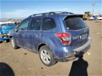 2016 Subaru Forester 2.5i Limited Blue vin: JF2SJAHC0GH496683