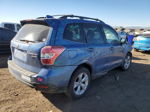 2016 Subaru Forester 2.5i Limited Blue vin: JF2SJAHC0GH496683