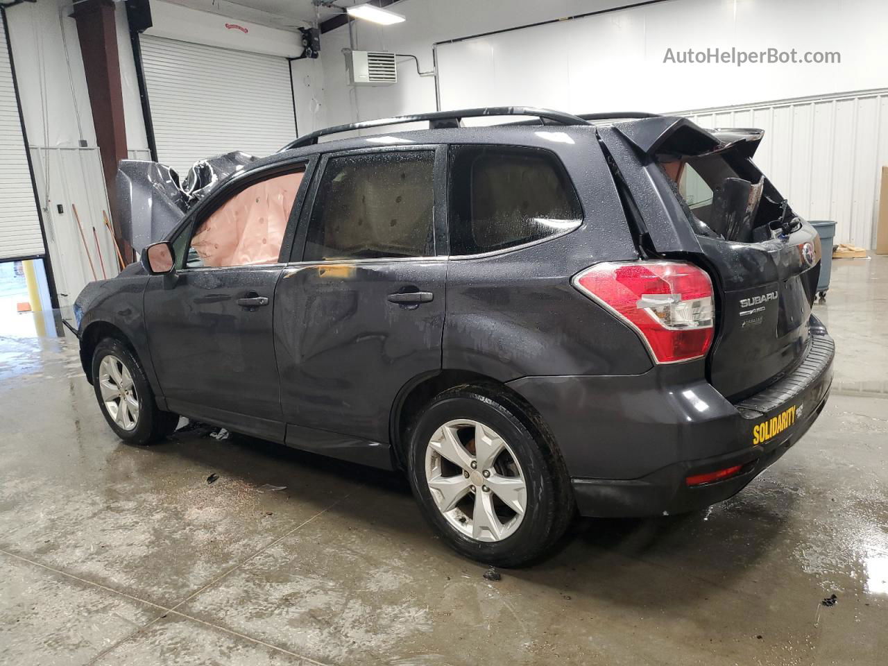 2016 Subaru Forester 2.5i Limited Угольный vin: JF2SJAHC0GH552377