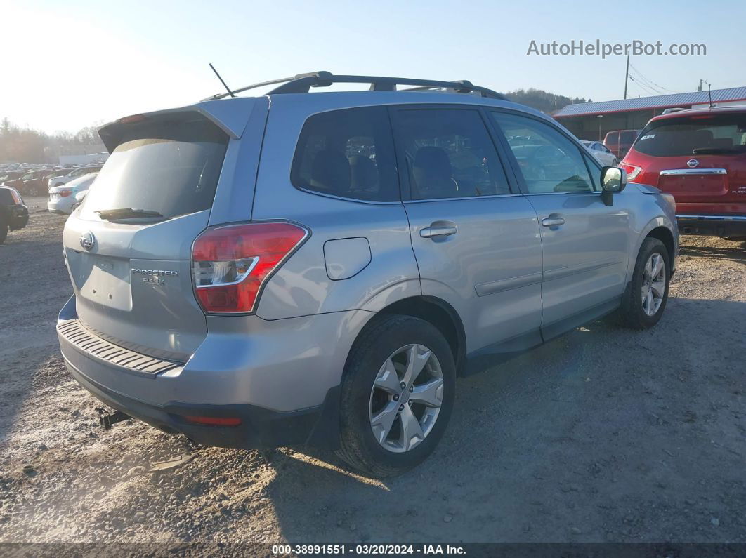 2015 Subaru Forester 2.5i Limited Серебряный vin: JF2SJAHC3FH558754