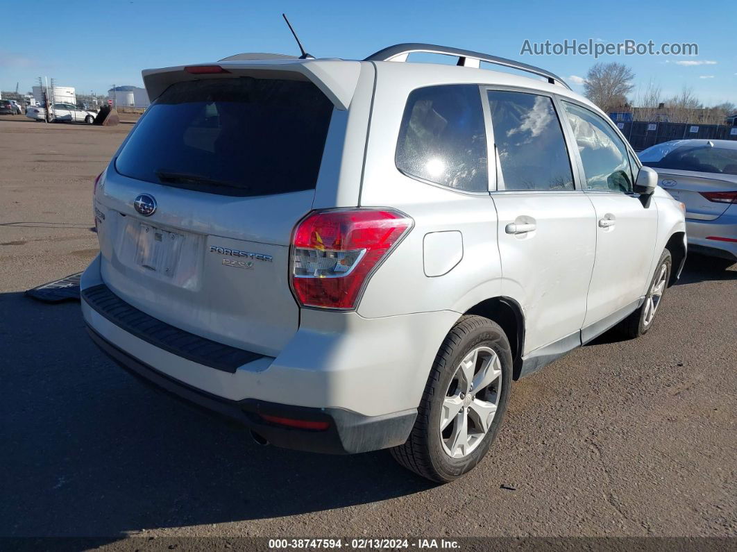 2015 Subaru Forester 2.5i Limited Белый vin: JF2SJAHC3FH597361