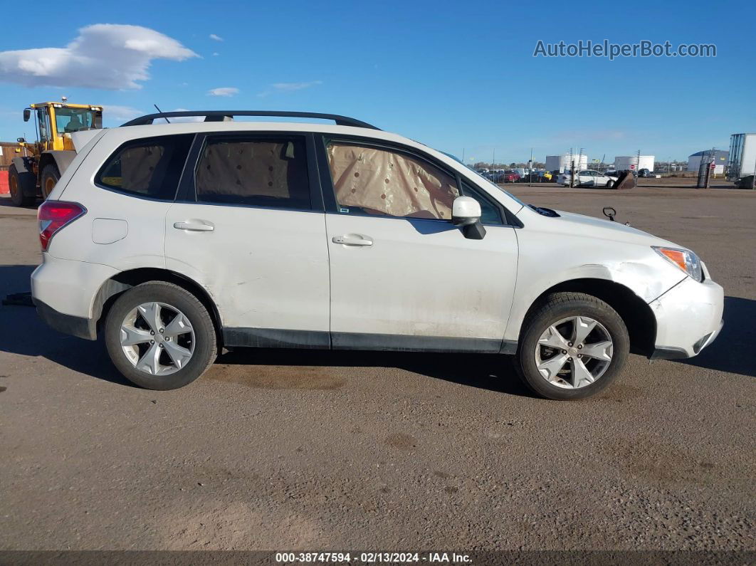 2015 Subaru Forester 2.5i Limited Белый vin: JF2SJAHC3FH597361