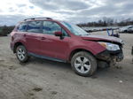 2016 Subaru Forester 2.5i Limited Burgundy vin: JF2SJAHC3GH485516