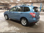 2016 Subaru Forester 2.5i Limited Синий vin: JF2SJAHC3GH539137