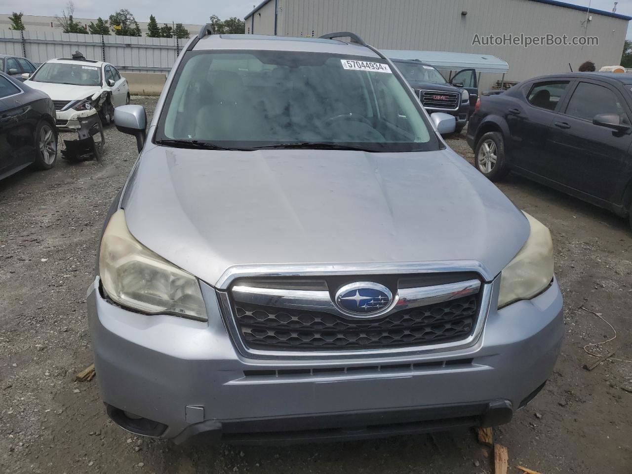 2015 Subaru Forester 2.5i Limited Silver vin: JF2SJAHC4FH460669