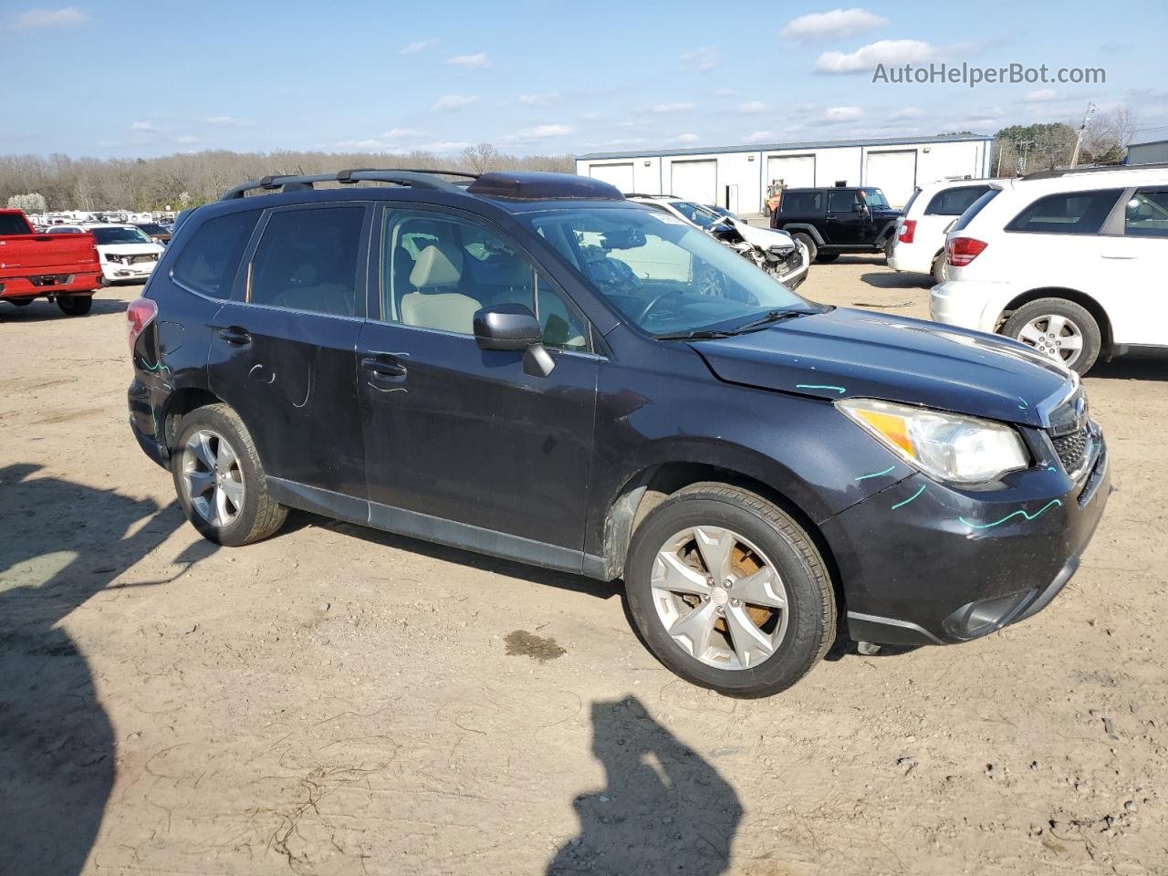 2015 Subaru Forester 2.5i Limited Gray vin: JF2SJAHC4FH466133