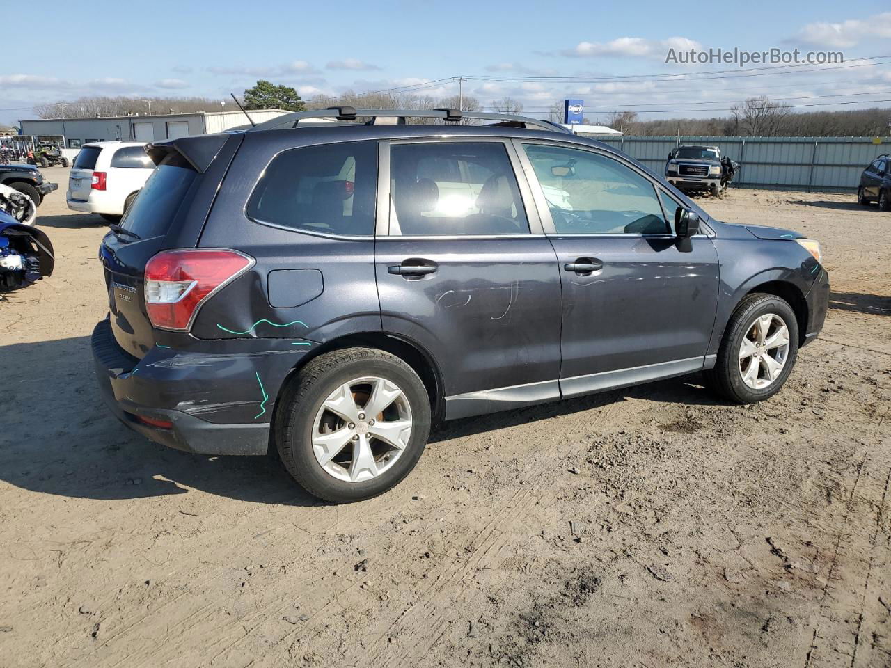 2015 Subaru Forester 2.5i Limited Gray vin: JF2SJAHC4FH466133